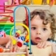 kid playing at a Chicago daycare