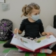 girl studying