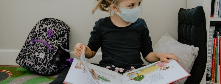 girl studying