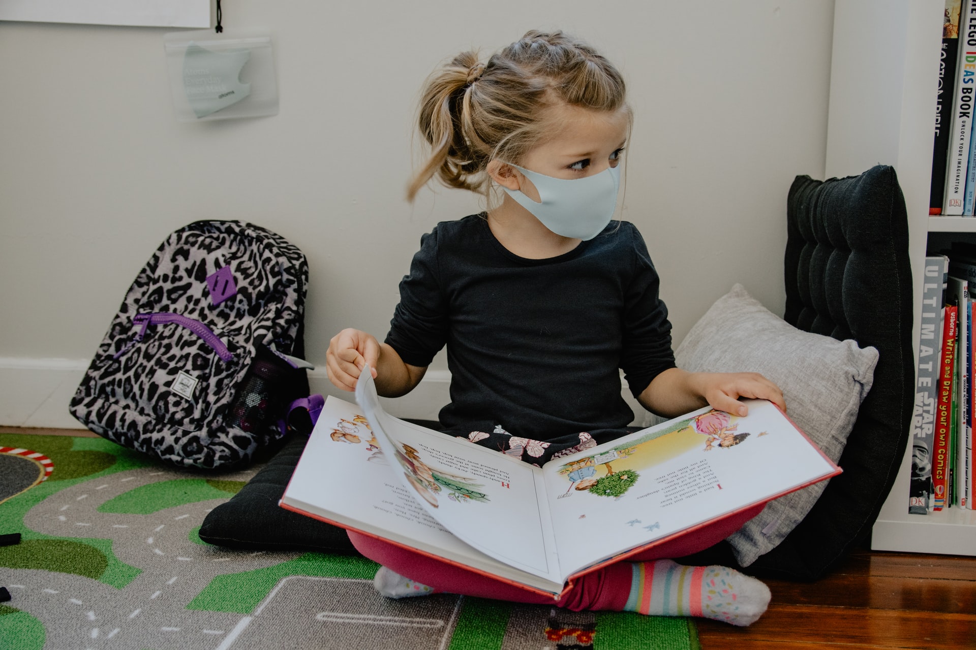 girl studying