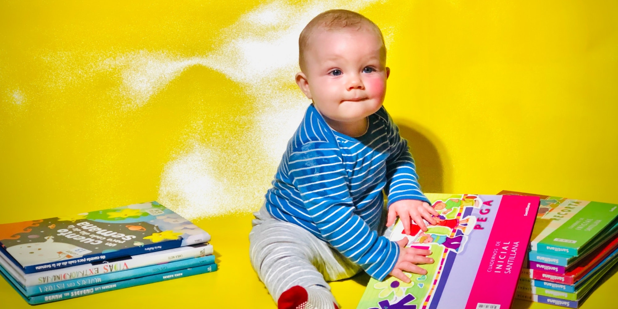 toddler learning to read