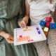 mother and daughter using educational apps for preschoolers